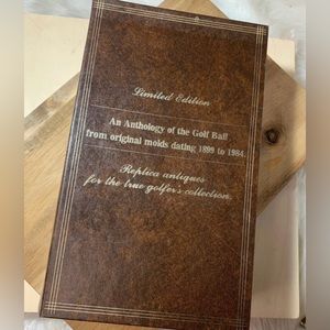 Golf Ball Anthology Collectors Book 1899-1984 New in BOX